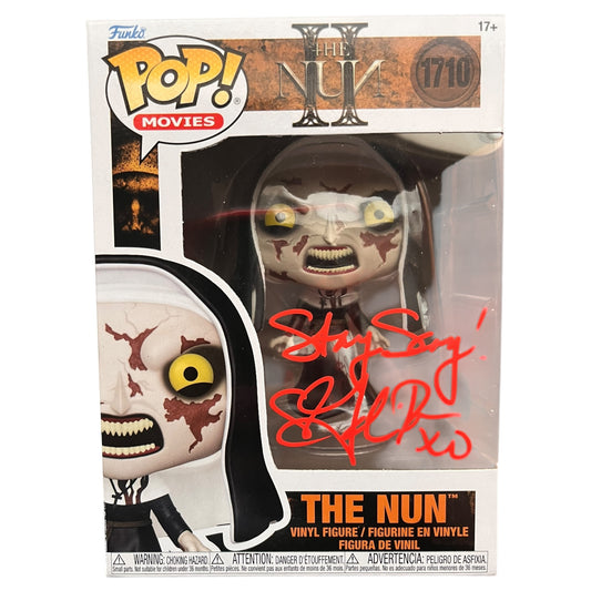 Felissa Rose Signed #1710 Funko Pop The Nun 2 The Nun SWAU Certified Autograph "Stay Scary"