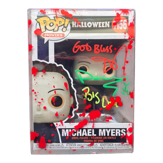 Daniel Roebuck and Daeg Faerch Signed #1156 Funko Pop Halloween Michael Myers SWAU Certified Autograph #2