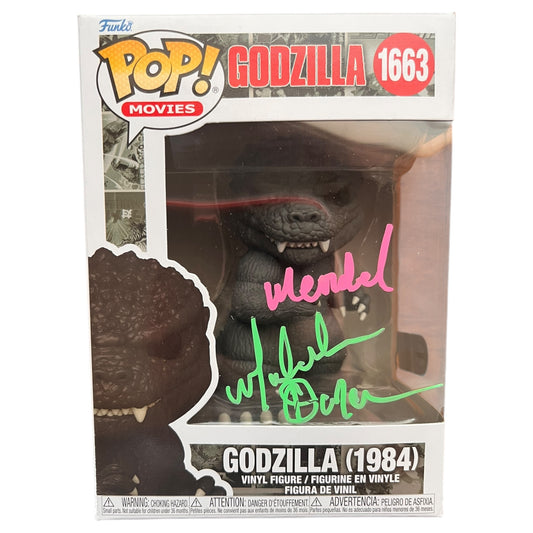 Malcom Danare Signed #1663 Funko Pop Godzilla (1984) SWAU Certified Autograph #3