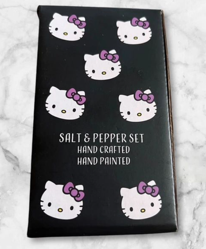 Hello Kitty by Sanrio 2024 Halloween Ceramic Salt and Pepper Shakers