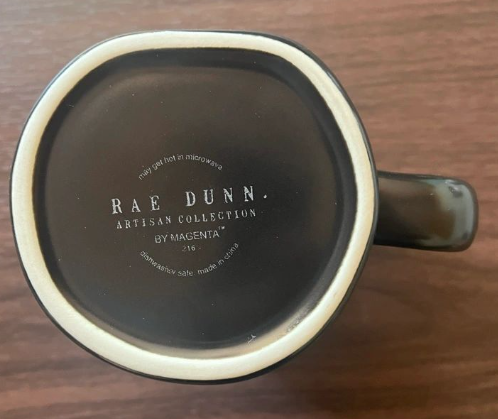 Rae Dunn Black "Coffee" Mug (Pre-Owned)