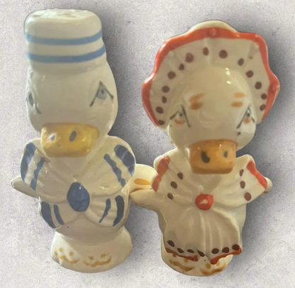 Vintage Japanese Duck Salt & Pepper Shakers