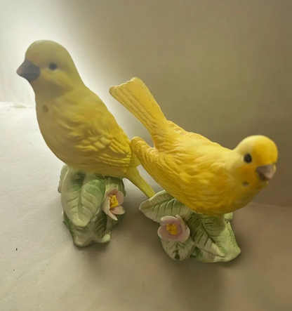 Yellow Canary Salt & Pepper Shakers