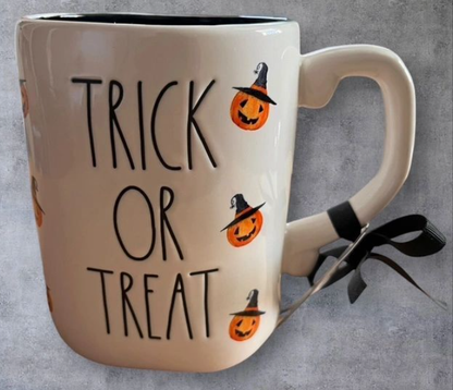 Rae Dunn Halloween "Trick or Treat" Mug 2024