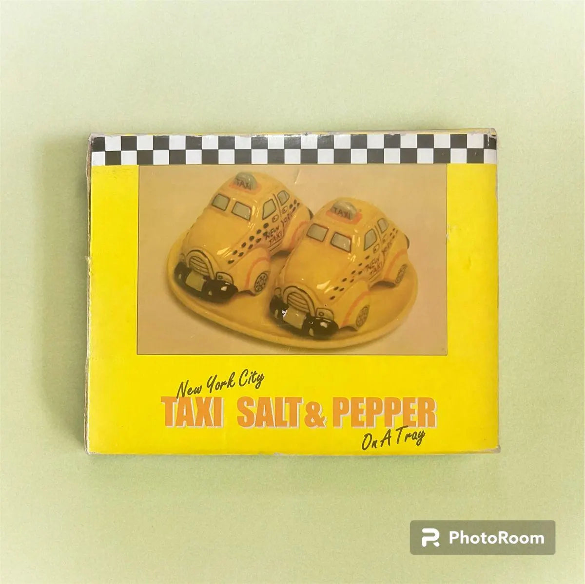 NYC Taxi Salt & Pepper Shakers