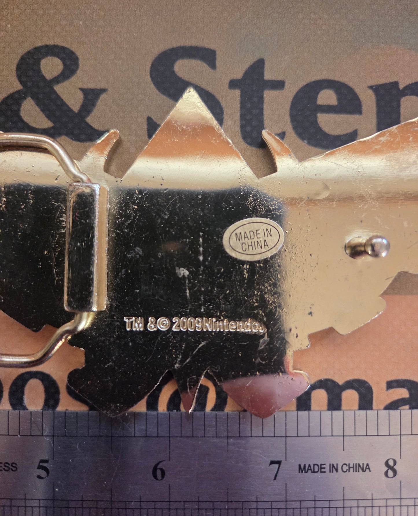 Nintendo 2009 Legend of Zelda Metal Belt Buckle