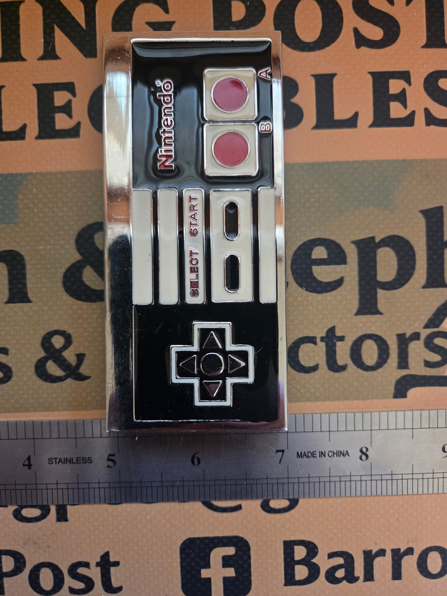 Game Remote Belt Buckle