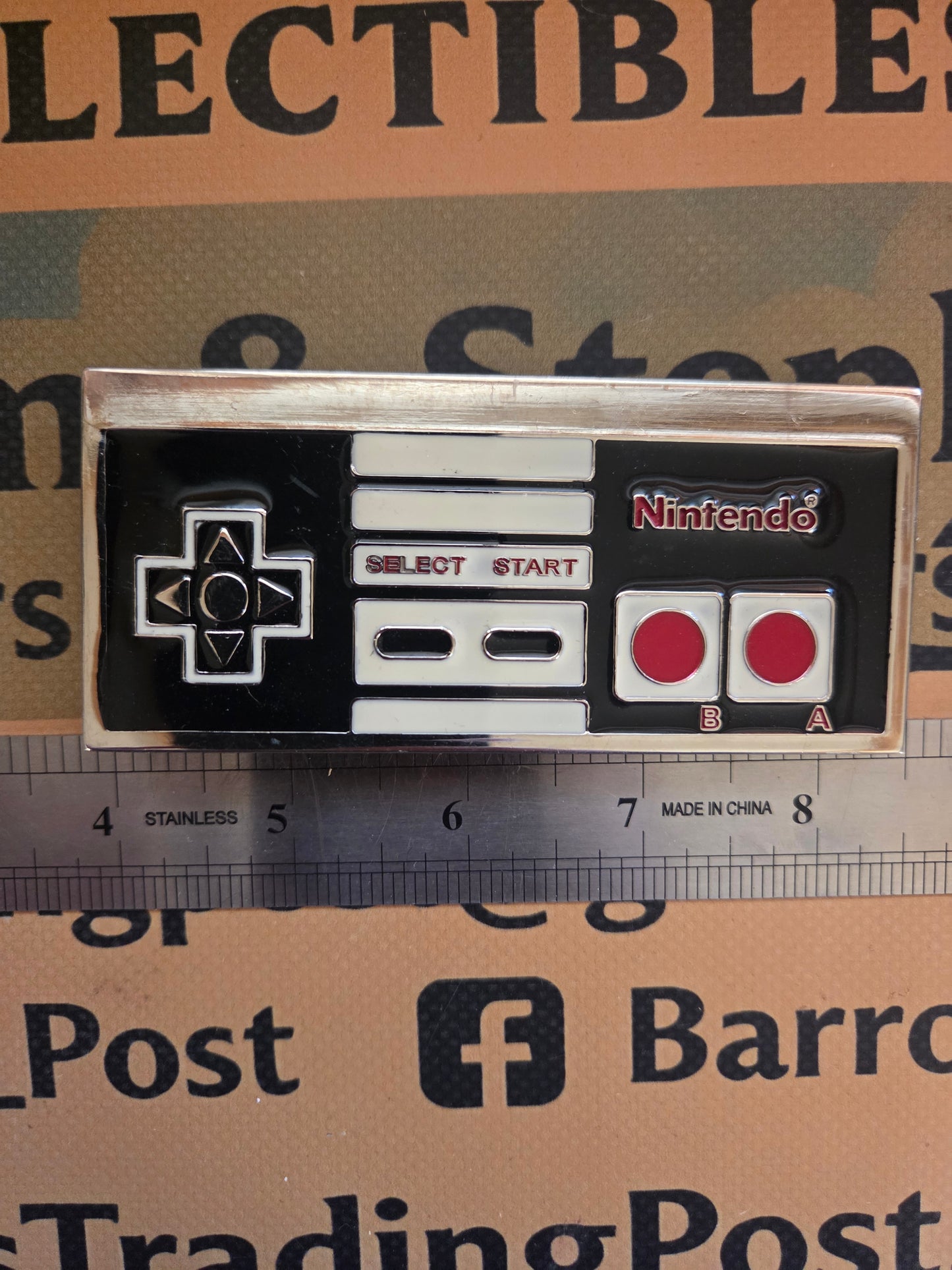 Game Remote Belt Buckle